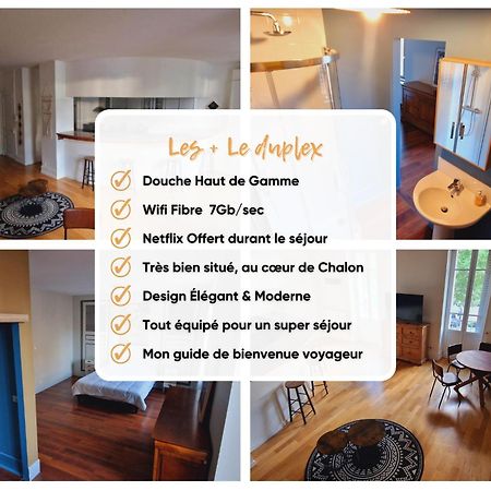 Le Duplex Apartment Chalon-sur-Saône Exterior foto